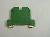 Weidmuller EK-10/35 Terminal Block 10MM Green/Yellow USED