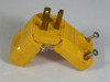 Leviton 5-15 Yellow Industrial Plug Nema 5-15 15A 125V USED