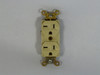 Hubbell 5362I Duplex Receptacle 125V 20A Ivory USED