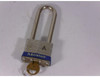 MasterLock 1LJ 4 Pin Tumbler Padlock + Key 2-1/2" Shackle USED