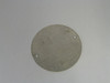 Rab Rab-008659 2 Hole 4" Rab Design Gasket Aluminum Round Blank Cover USED