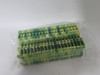 Wago X-COM769 Terminal Block Lot of 20 GREEN/YELLOW USED