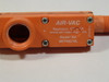 Air-Vac MFPM076L Hvac Valve Orange USED