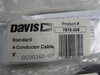 Davis 7876-008 Standard 4-Conductor Cable 8ft ! NEW !