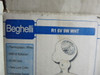Beghelli SR1-6V-9W Single Head PAR18 6V 9W Tungsten Emergency Light ! NEW !