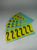 Brady 3450-2 Kit Of Number Labels #2 25-Pack ! NEW !