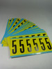 Brady 3450-5 Kit of Number Labels #5 25-Pack  NEW