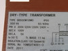 Nunome Electric SB500W18W0 Dry Type Transformer 500VA Pri. 200V ! AS IS !