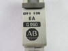 Allen-Bradley 1492-CB1-G060 Series B Circuit Breaker 6A 1-Pole USED