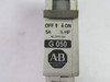 Allen-Bradley 1492-CB1G050 Series C Circuit Breaker 5A 1-Pole USED