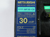 Mitsubishi NF30-CS-3P-30A Circuit Breaker 30A 3-Pole MISSING SCREWS USED