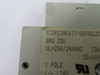 Entrelec GMU-25U Circuit Breaker 25A 1-Pole USED