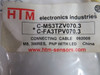 HTM CMS3TZV070.3+C-FA3TPV070.3 Connecting Cable M8 3 Wire NWB