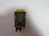 Nikkai LB-15SG Yellow Push Button 3A 125VAC 3A 250VAC USED