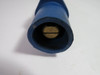 Leviton 16D23-UB Blue Industrial 1-Pole Male Plug 600V 400A USED