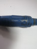 Leviton 16D37-UB Blue Industrial 1-Pole Female Plug 600V 400A USED