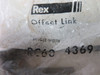 Rexnord RC60-1-OL Offset Link ! NWB !