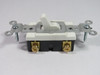 Leviton 1104-CW Framed Switch 15A 120/277VAC White USED