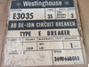 Westinghouse E3035 Circuit Breaker 35A 240V 3-Pole ! RFB !