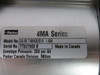 Parker 0400CT4MA3US19AX2.00X1.500 Tandem Air Cylinder 250psi 4" Bore USED