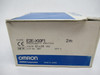 Omron E2E-X10F1 Proximity Sensor 12-24VDC 2M Cable Box Damage NEW
