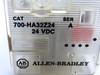 Allen-Bradley 700-HA32Z24 Series A Relay 24VDC 10A 8 Pin USED