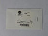 Allen-Bradley 800T-X539 Legend Plate - Reverse ! NEW !