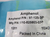 Amphenol 97-12S-3P Circular Insert Only for 12S Shells ! NWB !