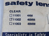 Safeway 11002 Safety Lenses Clear 46mm ! NEW !