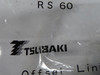 Tsubaki RS60-2-OL Double Roller-Chain Offset Link ! NEW !