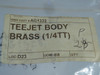 Teejet 1322 Brass Body (1/4 TT) USED