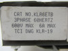 TCI Sine Guard KLR6ETB Three Phase Line Reactor 6A 600V 5% Independence USED