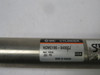 SMC NCMC106-0400CJ Pneumatic Air Cylinder 1.0625" Bore 4" Stroke 250PSI USED