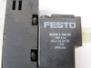 Festo CPE18-M1H-3GL-1/4 Solenoid Valve 24VDC 1/4" Port 18MM Valve USED