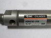 SMC NCMKE106-0100 Pneumatic Air Cylinder 1-1/16" Bore 1" Stroke 250psi USED