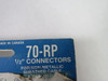 Commander 70-RP 1/2in Connectors 5-Pack ! NEW !