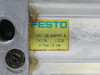 Festo DNU-40-50PPV-A Pneumatic Cylinder 40MM Bore 50MM Str. W/ Attachment USED