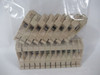 Klemsan PEK-16 Terminal Block Lot of 20 BEIGE USED