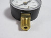 Ashcroft 20W1005PH-02L Pressure Gauge Brass Lower 0-160PSI Range 2" OD ! NEW !