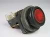 Allen-Bradley 800H-AR6A Push Button Red Flush Head 1NO 1NC USED