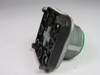 Allen-Bradley 800T-A1 Series T Push Button Green Flush Head No Contacts USED