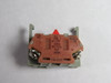 IDEC TW-C01T Contact Block 1NC 600V RED USED