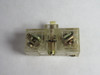Square D 9001-KA3 30MM Contact Block 1NC Series G Clear USED