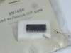 National Semiconductor DM7486N Quad or Gate IC CHIP NOP