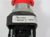 Allen-Bradley 800T-FX6D4 Series T 2-Position Push-Pull Device Red 1NCLB USED