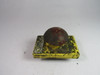 Rees 00662-002 Heavy Duty Red/Yellow Mushroom Pushbutton Switch 600VAC USED