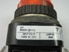Allen-Bradley 800H-QR10A Ser F Universal Pilot Light 120V Amber Lens USED