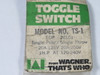 Wagner TS-1 Single Pole Toggle Switch 20A 125V ! NWB !