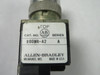 Allen-Bradley 800MR-A2AS IEC Push Button Black Flush Head 1NO 1NC USED