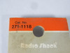 Radio Shack 271-1118 1K Ohm Resistors Pack Of 5 1/2W 5% Tolerance ! NEW !